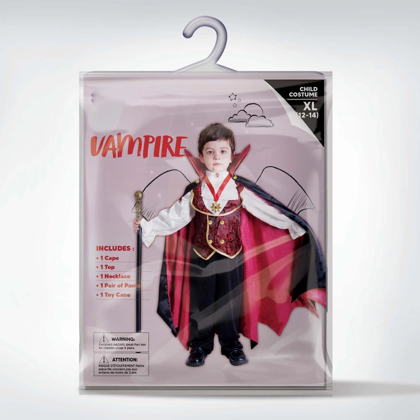 Gothic Vampire Costume Kids, Toddler Vampire Costume Halloween Vampire Costume, Vampire Costume for Boys, Halloween Party Dress up (5-7Yrs)