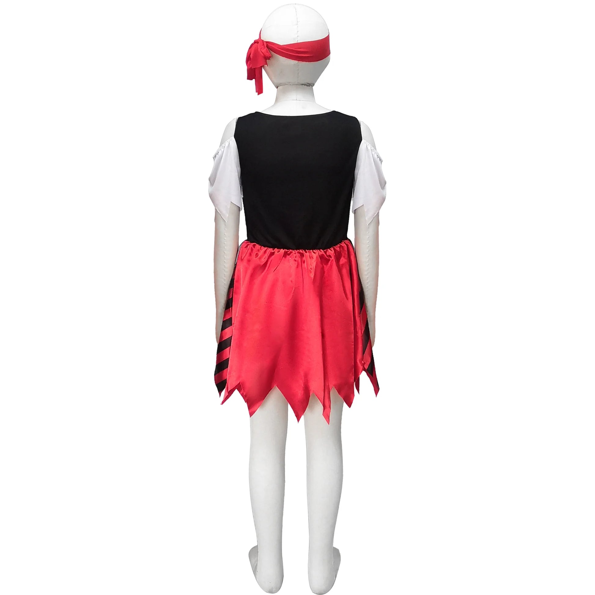 Pirate, Halloween Costume for Children, Girls Size S (6/6X), by