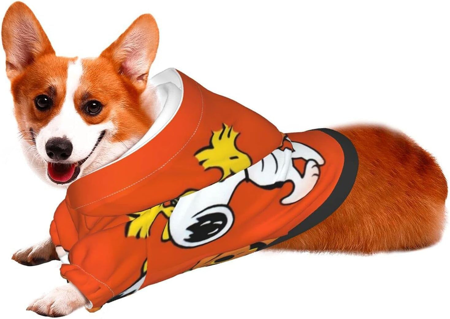 Dog Pumpkin Hoodies Dog Costume Sweatshirt Soft Breathable Pet Apparel Dog Jumpsuit Dog Clothes Pajamas for Puppy Small Dogs