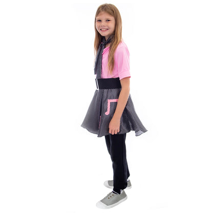 50S Sock Hop Halloween Costume| Poodle Skirt Outfit