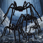 5 Pack Giant Spider Halloween Decorations,Scary Spider Halloween Decorations Outdoor Party Decorations Props Halloween Yard Decorations,Black