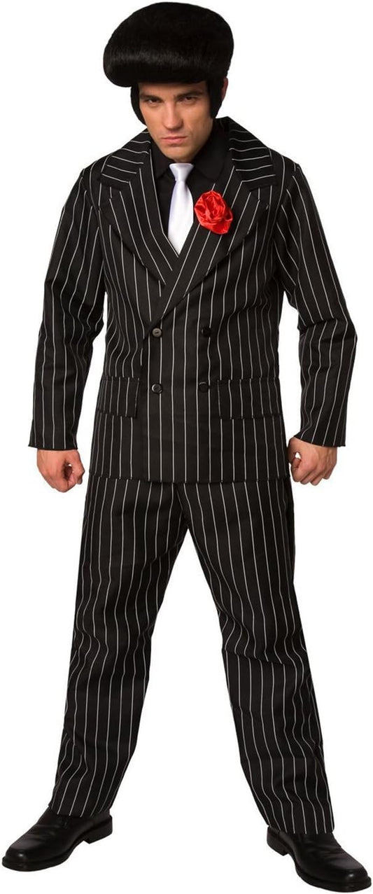 Men'S Gangster Costume, Men'S 1920S Costume, Mens Mafia Outfit