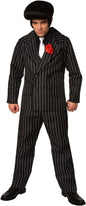 Men'S Gangster Costume, Men'S 1920S Costume, Mens Mafia Outfit