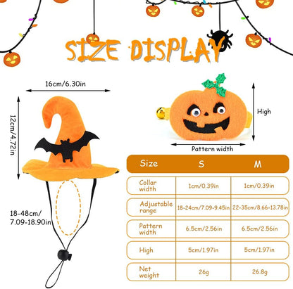 Cat Dog Halloween Costumes for Small Medium Dogs Girl Boy Chihuahua Funny Dog Halloween Costume Pet Puppy Clothes Party Cosplay Kitties Accessories Outfit (# 1, Medium)