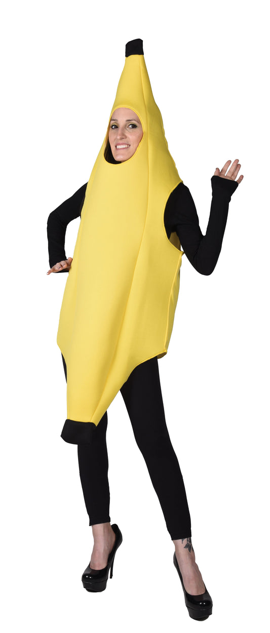 Ultimate Banana Halloween Costumes, Petite Adult Size XXS, 1210-XXS, Yellow