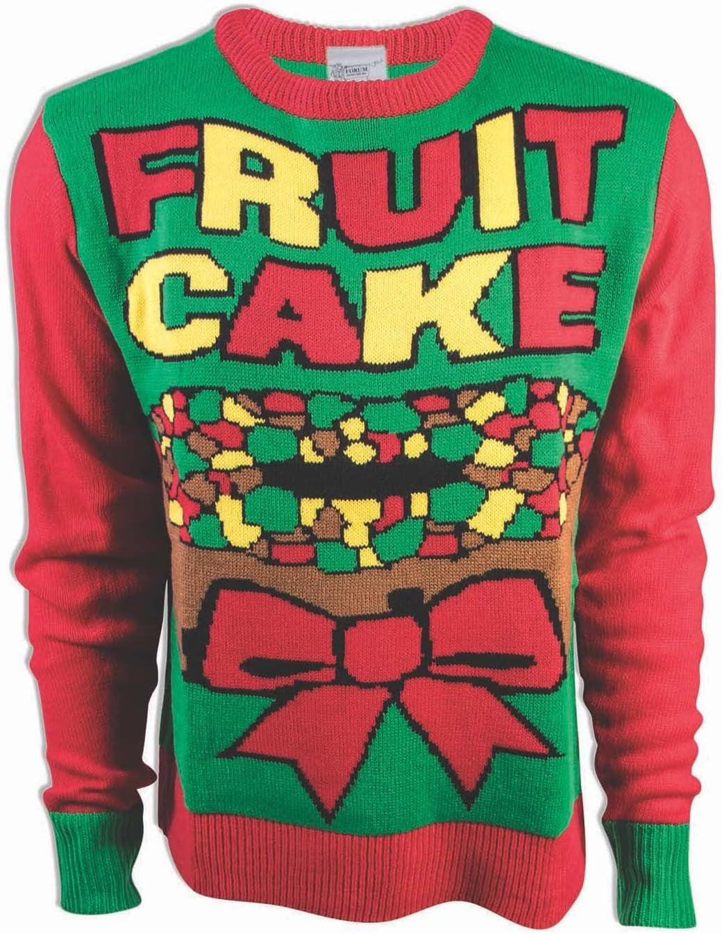 Adult Fruit Cake Ugly Christmas Sweater
