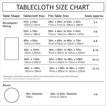 Jubilee Printed Jacquard Fabric Table Cloth, Fall, Harvest, and Thanksgiving Tablecloth (Jubilee, 60" X 84" Rectangular)