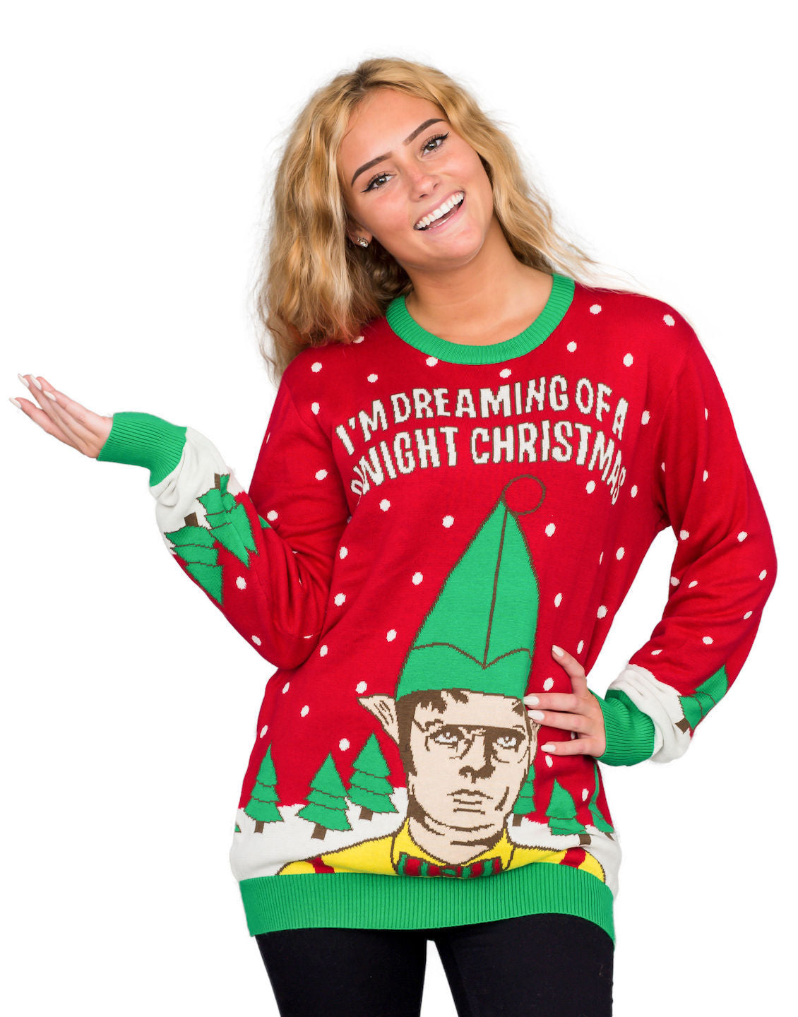 The Office Dwight Schrute I'M Dreaming Ugly Christmas Sweater for Halloween