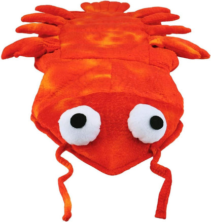 Dog Lobster Costume Pet Halloween Christmas Cosplay Costumes Funny Puppy Cat Winter Coat Hoodie Outfits Sweater Clothes (S)