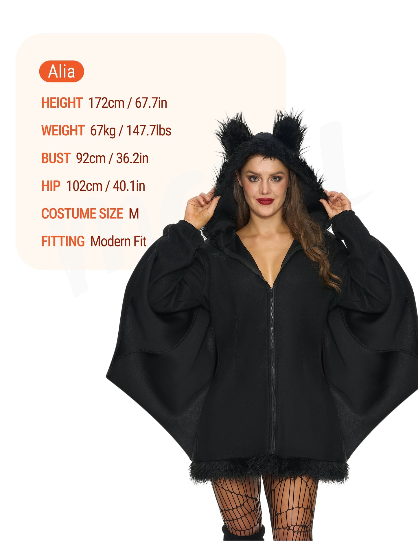 Womens Black Bat Zip Hoodie Halloween Costumes for Adults, Bat Halloween Costume Cosplay