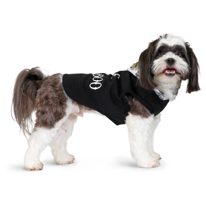 Halloween Hoodie for Dogs & Cats, Little Bug-A-Boo, Black, Small