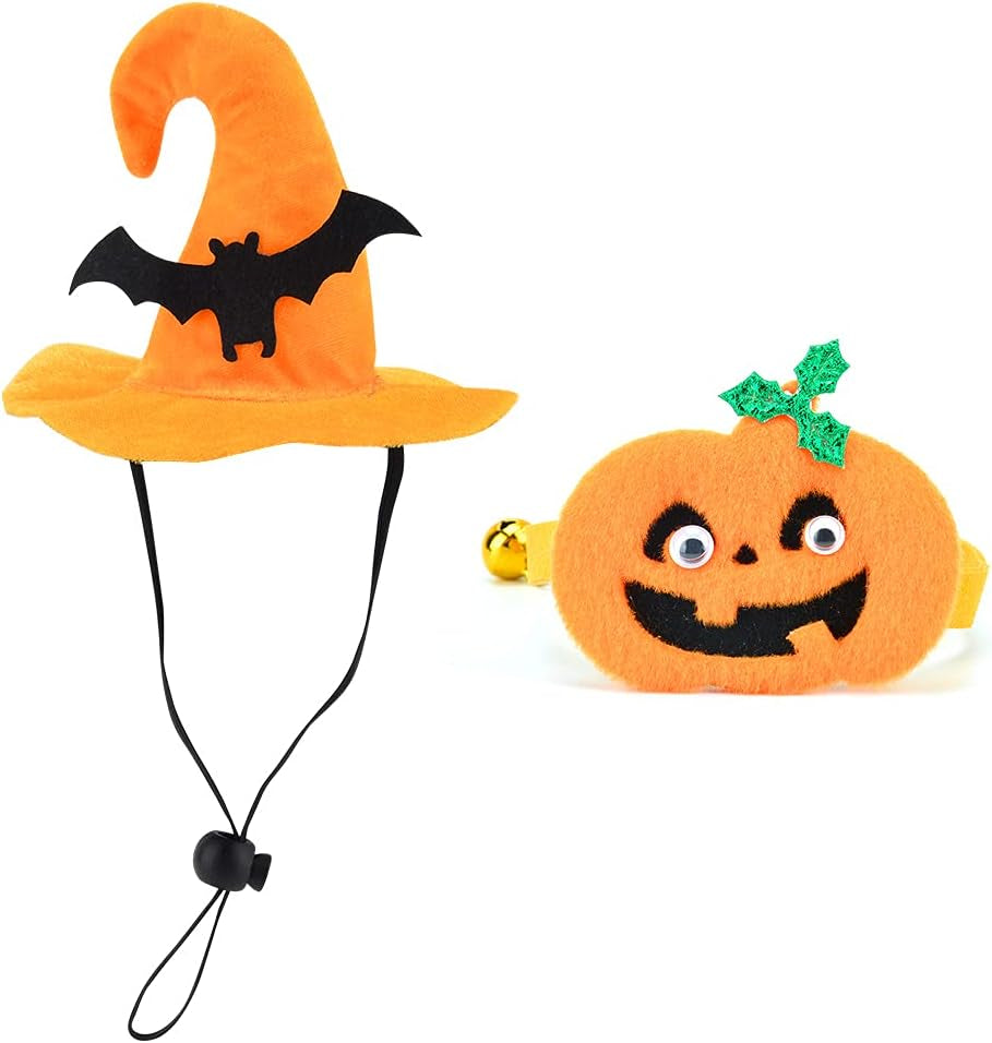 Cat Dog Halloween Costumes for Small Medium Dogs Girl Boy Chihuahua Funny Dog Halloween Costume Pet Puppy Clothes Party Cosplay Kitties Accessories Outfit (# 1, Medium)