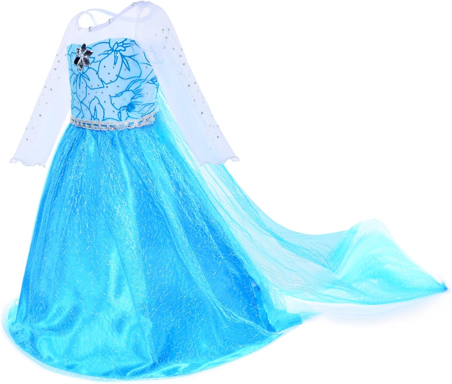 Princess Costumes Birthday Party Dress up for Little Girls with Accessories